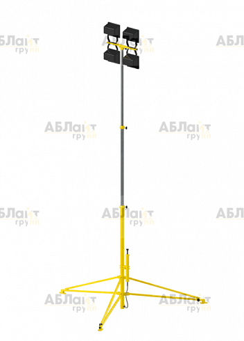 Мобильный осветительный комплекс МОК-4х100LED-4.0P
