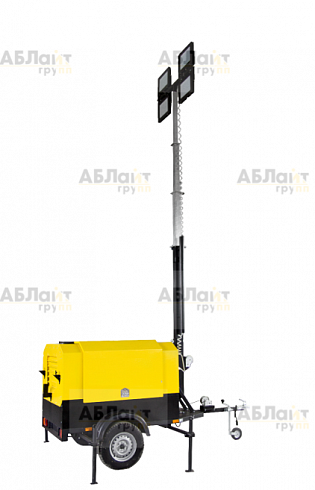 Передвижная осветительная установка ПОУ-4х400LED-9.0М-8.0GXD