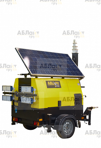 Передвижная осветительная установка ПОУ 4x500LED-10.0M-6.0GXD-SB