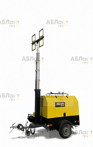 Передвижная осветительная установка ПОУ-4х300LED-9.0M-8.0GXD